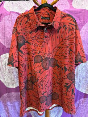 MANAOLA Men's Short Sleeve Pull Over XXL Shirt